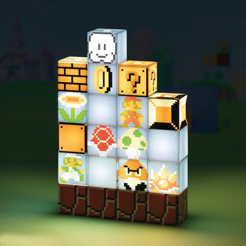 Іграшка-нічник Paladone Super Mario Bros Build A Level Light (5055964788766)
