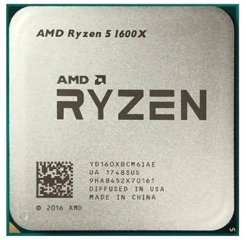 Процессор AMD AM4 Ryzen 5 1600X (3.6GHz 6 Core 12 Thread 16Mb 95W) Refurbished
