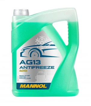 Антифриз MANNOL 4013 Longterm Antifreeze AG13 -40°C 5л зеленый готовый раствор
