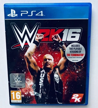 WWE 2K16, Б/У, английская версия - диск для PlayStation 4