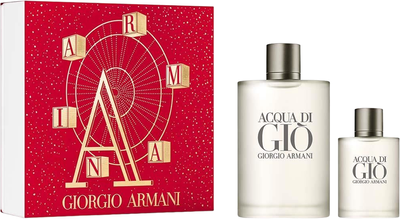 Zestaw męski Giorgio Armani Acqua di Gio Gift Set Woda toaletowa 200 ml + Woda toaletowa 30 ml (3614273877534)