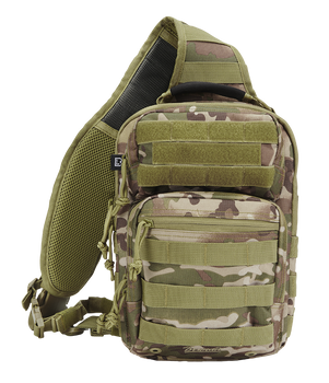 Тактична сумка-рюкзак Brandit-Wea US Cooper sling medium(8036-161-OS) tactical camo, 8L