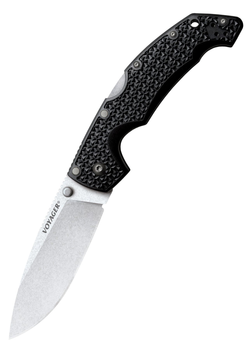 Ніж складаний Cold Steel Voyager Large Drop Point Plain Edge, Black (CST CS-29AB)