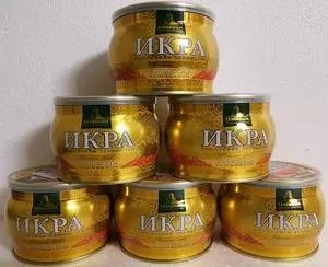Ікра червона горбуші TM Zarendom Premium Gold, 500 грам