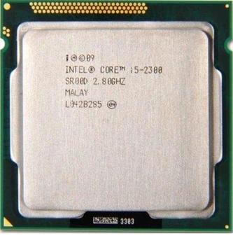 Процессор s1155 Intel Core i5-2300, 2,8-3,1 МГц, 4-4 core, Intel HD Graphics 2000, 95W Б/У