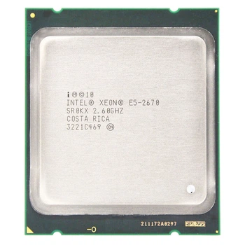 Процесор s2011 Intel Xeon E5-2670, 2,6-3,3 МГц, 8-16 core, Ні, 115W Б/В