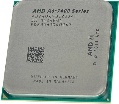 Процессор sFM2+ AMD A6-7400K, 3,5-3,5 МГц, 2-2 core, AMD Radeon R5 Series, 65W Б/У