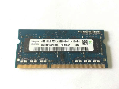 Оперативна пам'ять 4 ГБ, DDR3L, для ноутбуків, Hynix (1600 МГц, 1.35 В, CL11, HMT451S6AFR8A-PB) Б/В