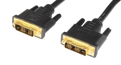 Кабель мультимедийный DVI to DVI 18+1pin, 1.8m (--VD-1.8м) Б/У