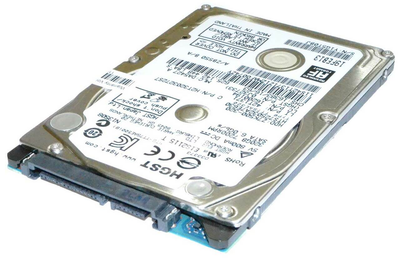 Жесткий диск 500 ГБ HGST (для ноутбука, 2.5", 7200об/мин, 16 МБ, SATAII, HTS725050A9A364/0A78275) Б/У