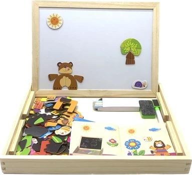 Дерев'яна іграшка Tree Toys Маленький фантазер із магнітною мозаїкою (MD 2083 D)