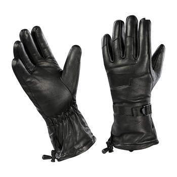 Перчатки кожаные зимние XL M-Tac Black