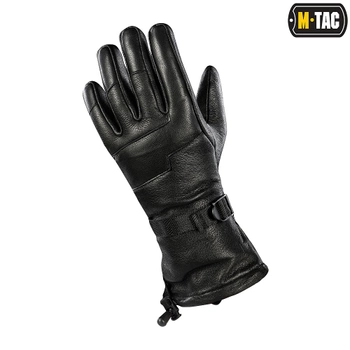 M-Tac рукавички зимові шкіряні Black L