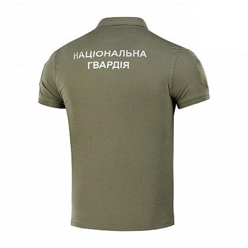 Поло M-Tac НГУ з світловідбивним написом 65/35 Army Olive Розмір 3XL