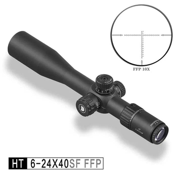 Оптичний приціл Discovery HT 6-24x40 SF FFP (оптика)