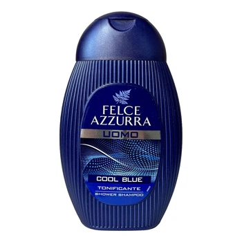 Гель для душа Felce Azzurra мужской, ледяная свежесть Cool Blue, 250 мл
