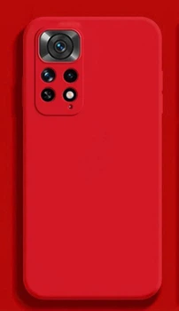 Силиконовый чехол Soft Touch для Xiaomi Redmi Note 12 Pro 4G Красный