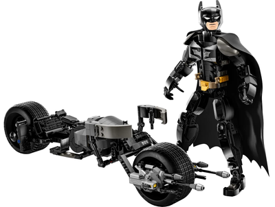 Конструктор LEGO DC Batman Фігурка Бетмена і бетсіпед 713 деталей (76273)