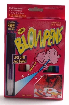 Фломастери Blowpens повітряні 6 кольорів (117-6)
