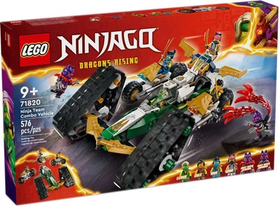 Zestaw klocków LEGO Ninjago Wielofunkcyjny pojazd ninja 576 elementów (71820)