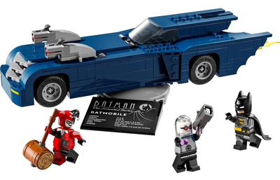 Zestaw klocków LEGO DC Batman z batmobilem kontra Harley Quinn i Mr. Freeze 435 elementów (76274)