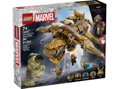 Конструктор LEGO Marvel Месники проти Левіафана 347 деталей (76290)