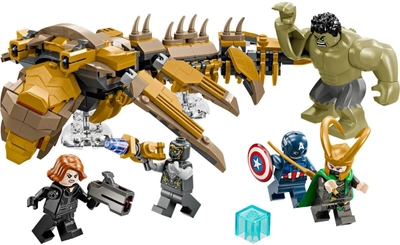 Zestaw klocków Lego Marvel Avengers kontra Lewiatan 347 elementów (76290)