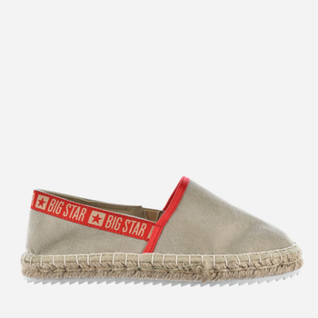 Damskie espadryle Big Star JJ274879 38 Beżowe (5900714495800)