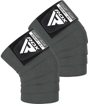 Бинти на коліна RDX K1 GYM Knee Wraps Grey