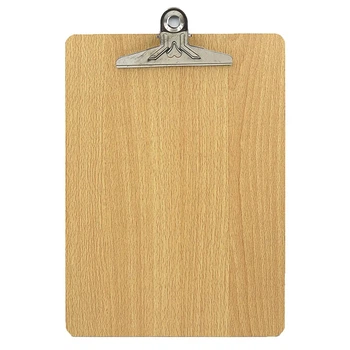 Планшет Stenson ST00256 деревянный с металлическим прижимом А4