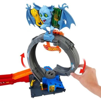 Zestaw do zabawy Hot Wheels City Pętla nietoperza (0194735195084)