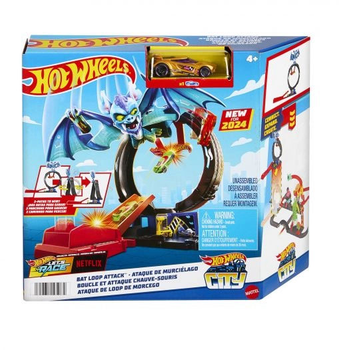 Zestaw do zabawy Hot Wheels City Pętla nietoperza (0194735195084)