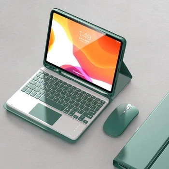 Чохол-клавіатура CaseFashion в комплекті з мишкою для iPad Air 10.5" (2019) Dark Green