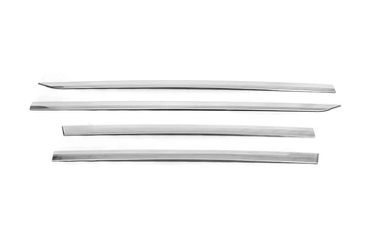 Молдинг дверной Carmos (4 шт, нерж) для Volkswagen Tiguan 2016-2023 гг