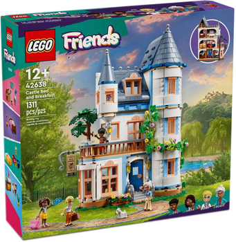Конструктор LEGO Friends Гостевой дом в замке 1311 элемент (42638)