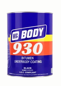Мастика битумная антикорозийная HB BODY 930, 5 кг (930020005) Чорный