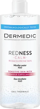 Міцелярна вода Dermedic Redness Calm H2O для зняття макіяжу 500 мл (5901643176389)