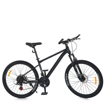 Велосипед гірський Profi MTB 2605 26 дюймів, рама 16" (Чорний)