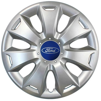 Автомобільні модельні ковпаки R15 Ford 335 4шт, SJS, сріблясті