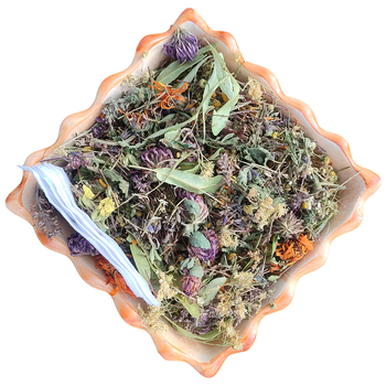 Чай травяной Цветочные Краски 50г + 10 фильтр мешочков Карпатский натуральный Лесосад