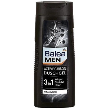 Гель для душу чоловічий ​Balea Men 3в1 Active Carbon 300 мл