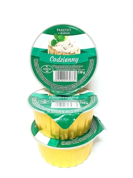 Паштет курячий Codzienny Pasztet z drobiem 130 г&nbsp;