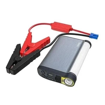 Пуско-зарядное устройство Бустер Hoco DB14 12000 mAh 12V 450A silver