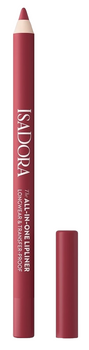 Олівець для губ Isadora All-in-One Lipliner 06 Cinnabar 1.2 г (7317851102061)