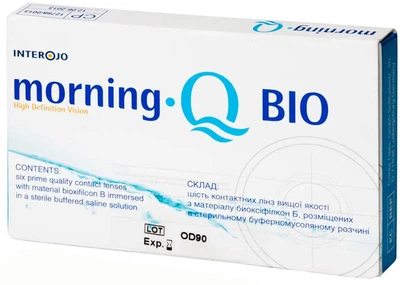 Контактні лінзи Morning Q BIO BC=8.6 DIA=14.2 PWR=-3.00 1 лінза