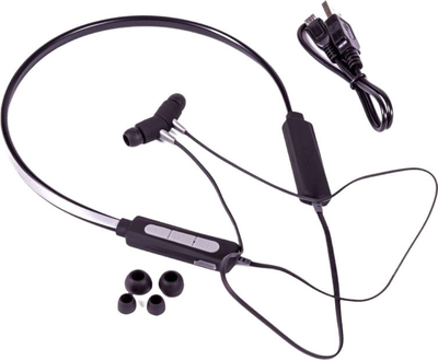 Słuchawki bezprzewodowe Maxell EB-BT200 Bluetooth Wireless Dual Battery Black (MXSEBWDB)
