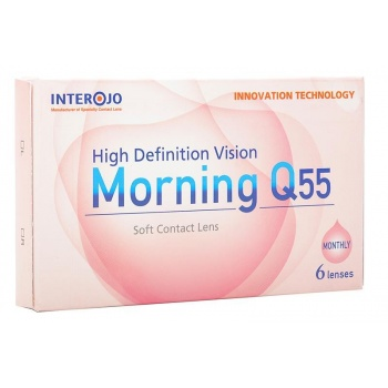 Контактні лінзи Interojo Morning Q 55 UV BC=8.6 DIA=14.2 PWR=-7.00 1 лінза