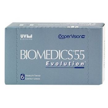 Контактні лінзи Cooper Vision Biomedics 55 Evolution BC=8.6 DIA=14.2 PWR=-1.50 1 лінза