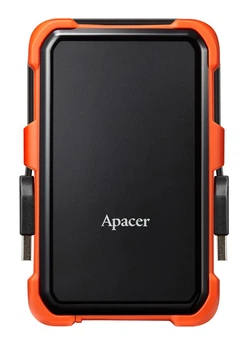 Внешний жесткий диск 1 TB Apacer AC630 Black/Orange (AP1TBAC630T-1)