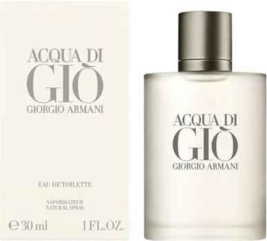 Туалетна вода для чоловіків Giorgio Armani Acqua Di Gio 30 мл (3360372058939)